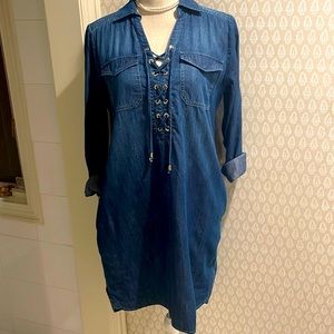 White House Black Market Jean Dress